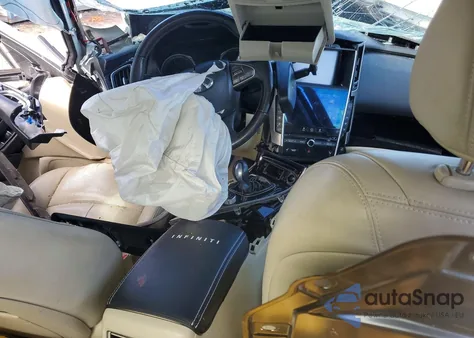 2015 Infiniti Q50 Hybrid Premium z USA, uszkodzony, nr VIN JN1AV7AP9FM790865